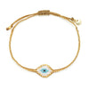 Gold Miyuki Eye Bracelet - OIYA