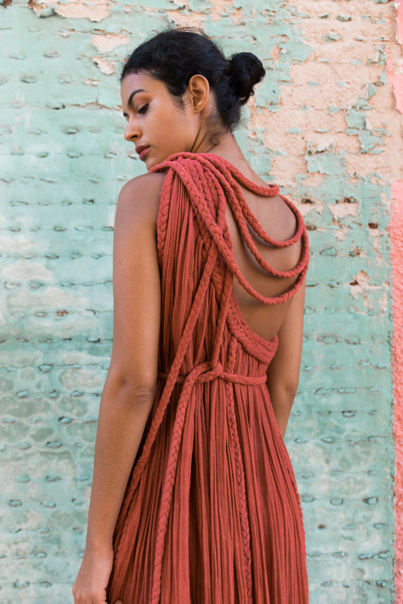 goddess red dress Roman Goddess Costume- Adult S