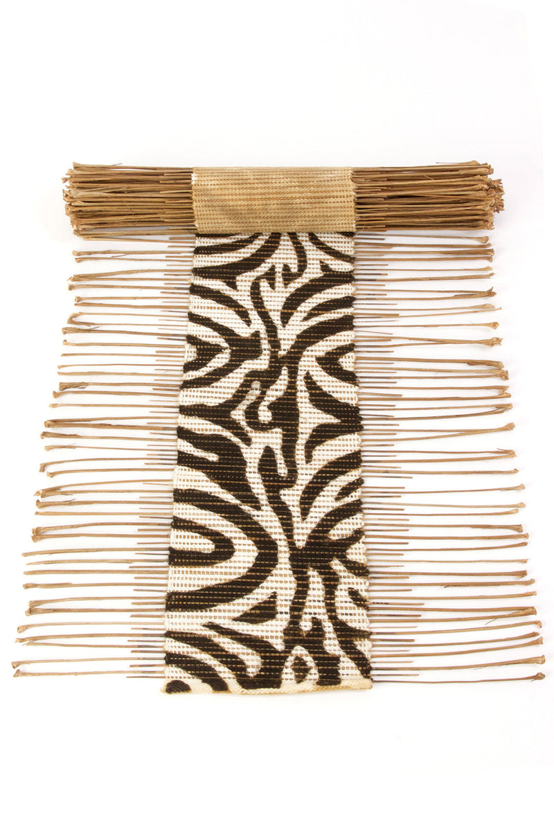 Zebra Print Twig Table Runner, Image