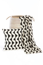 Malian Mudcloth Expedition Organic Cotton Mudcloth Throw Swahili, Image