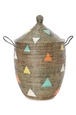 Large Teranga Triangles Hamper Basket, Image