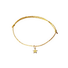 Gold Star Charm Bracelet, image