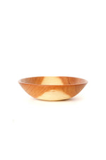 Small Mahogany Wood Salad Bowl from Zimbabwe, Image